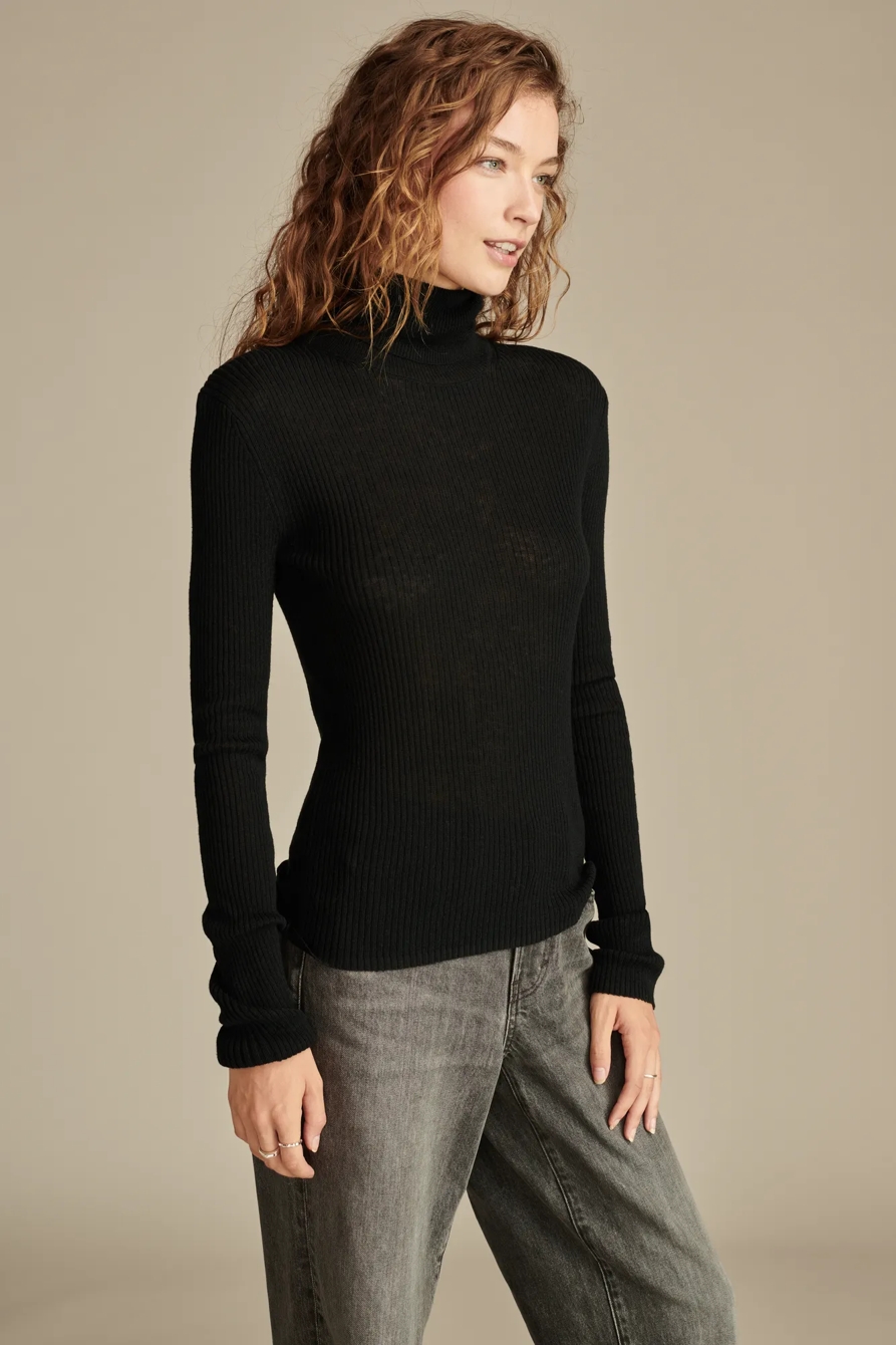 RIBBED TURTLENECK, image 3