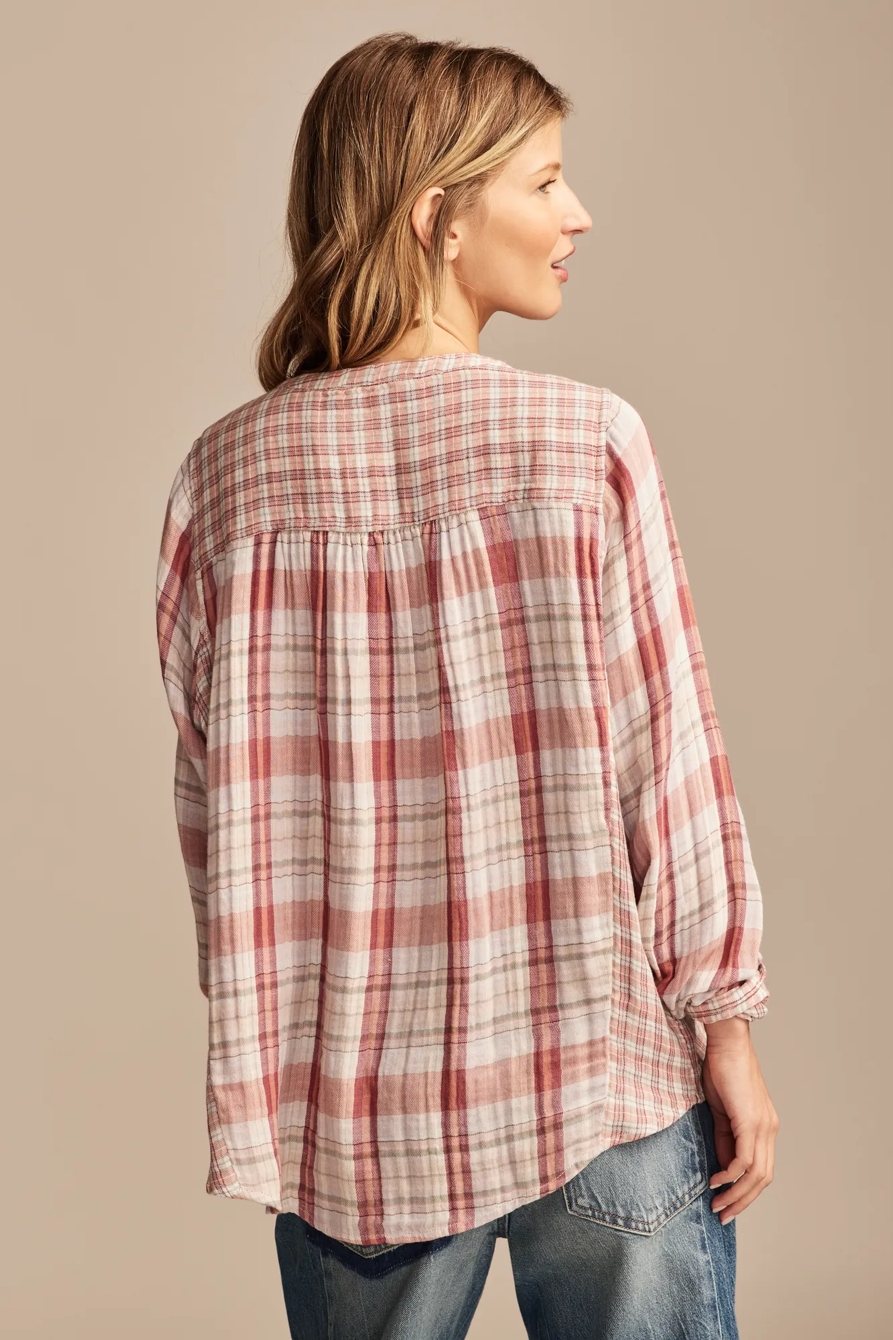 PLAID MIX BUTTON DOWN SHIRT, image 3