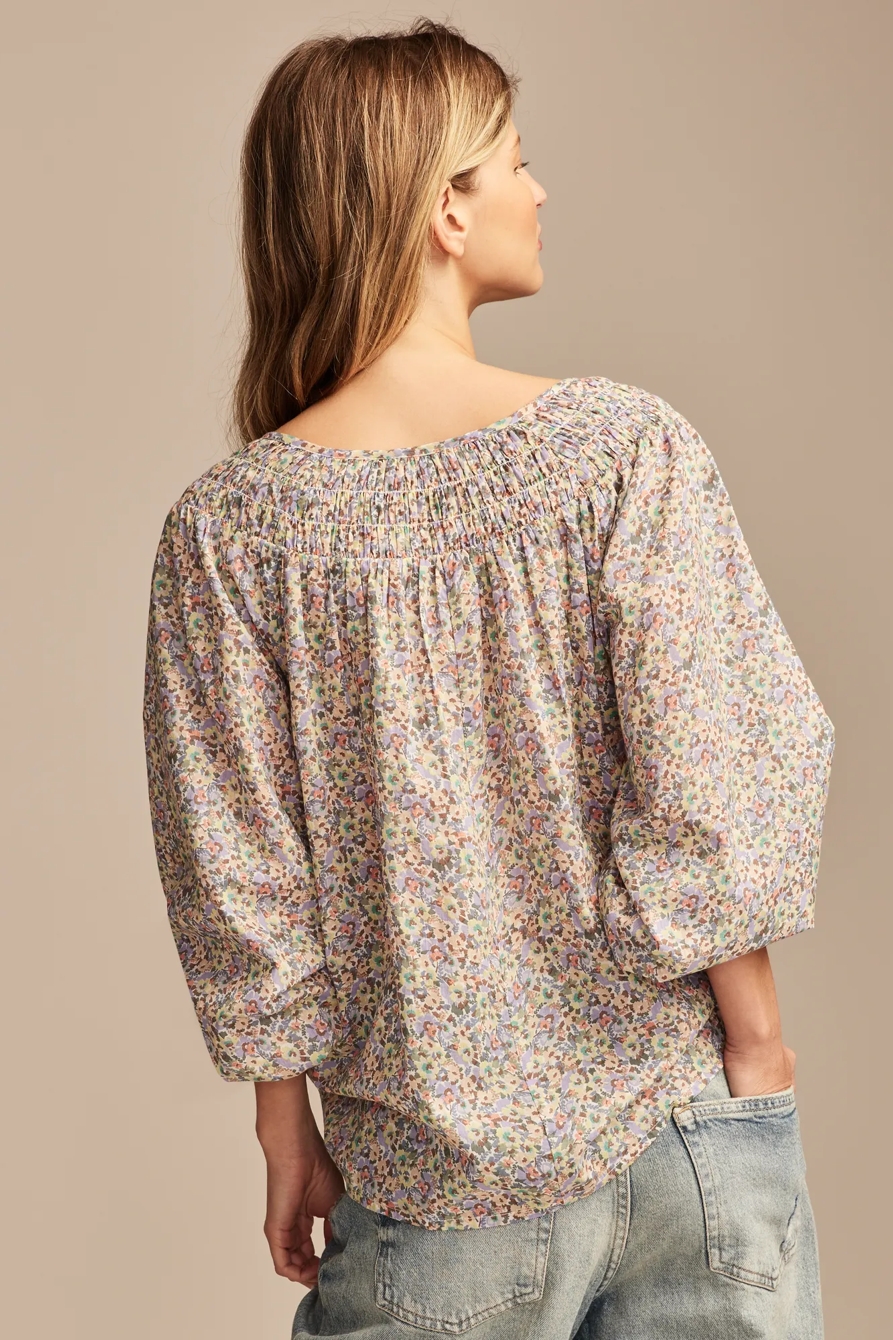 EASY SMOCKED BLOUSE, image 3