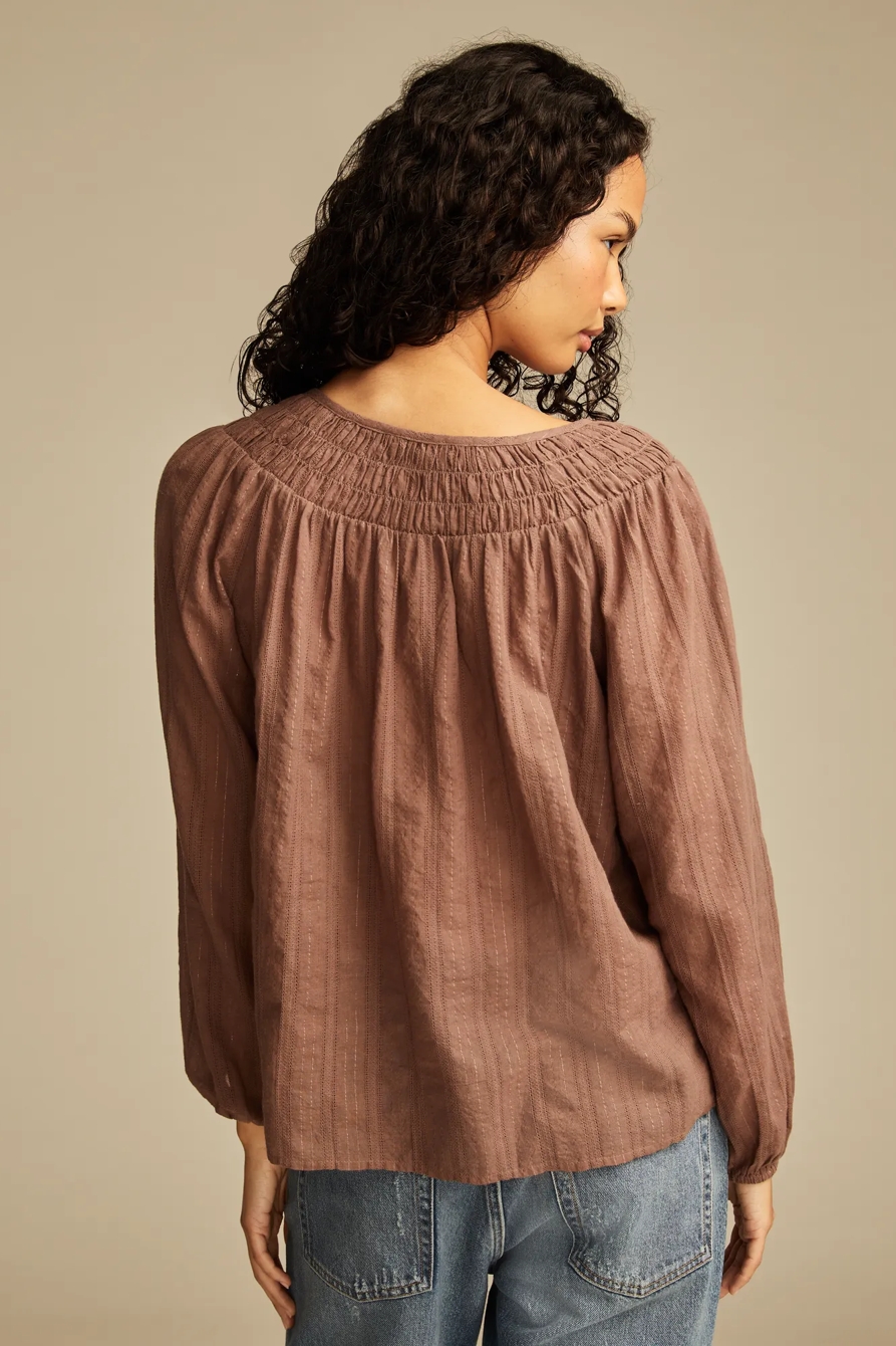 EASY SMOCKED BLOUSE, image 5