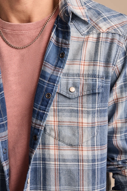 INDIGO WESTERN SHIRT, image 2