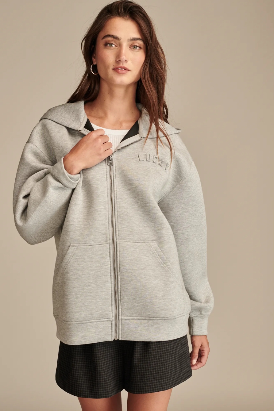 Womens Scuba Full Zip, image 4