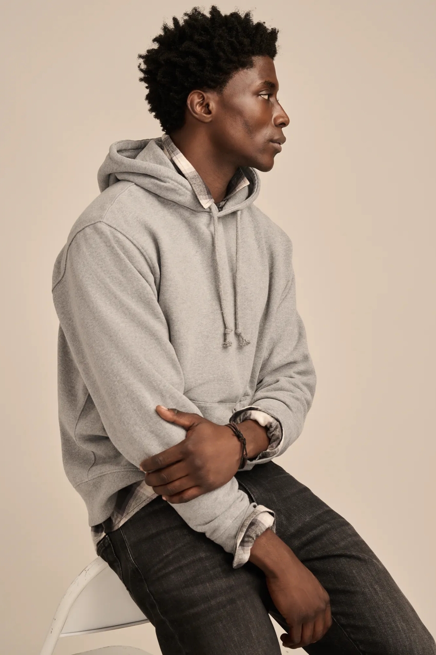 RELAXED FLEECE HOODIE, image 2