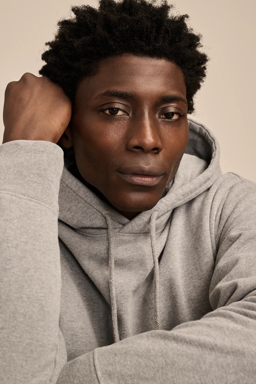 RELAXED FLEECE HOODIE, image 4