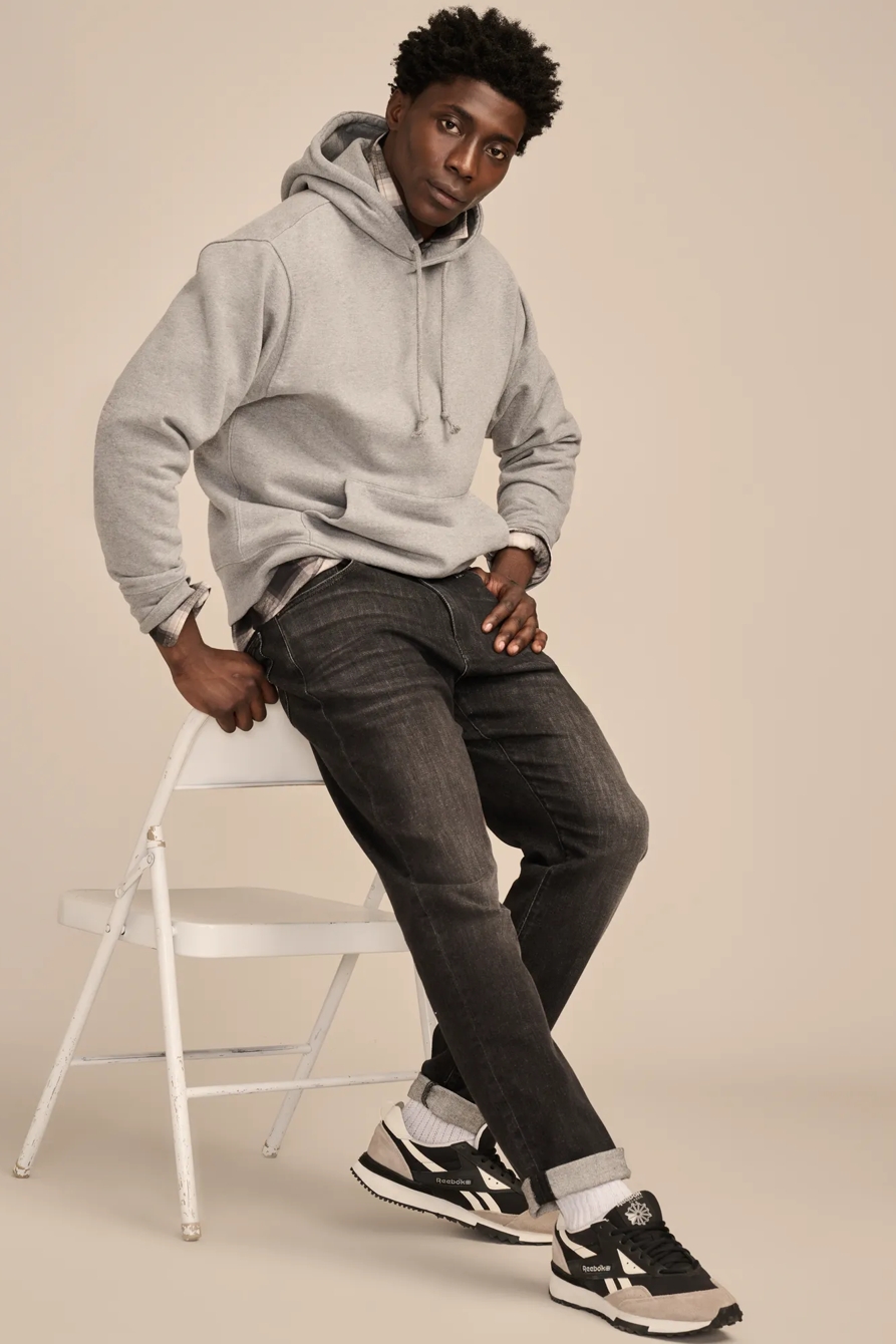 RELAXED FLEECE HOODIE, image 5
