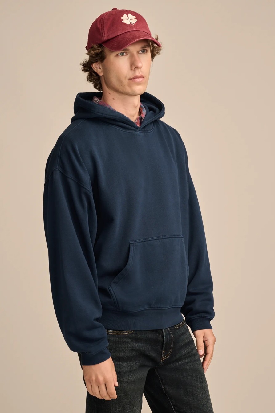 RELAXED FLEECE HOODIE, image 3