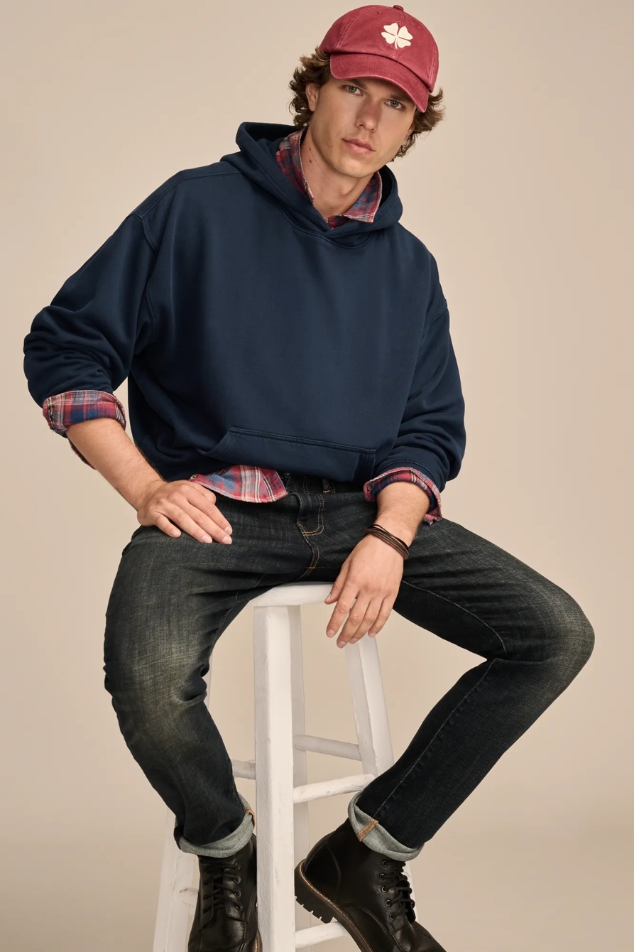 RELAXED FLEECE HOODIE, image 5