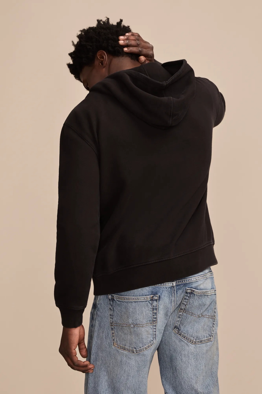 RELAXED FLEECE ZIP HOODIE, image 3