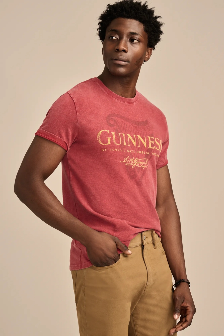 GUINNESS HARP LOGO TEE, image 3