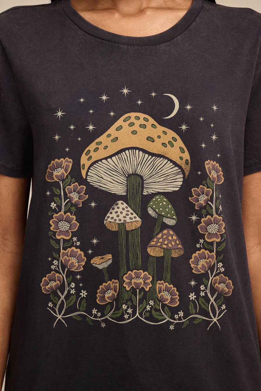 MUSHROOM NIGHT FLORAL CLASSIC CREW, image 2