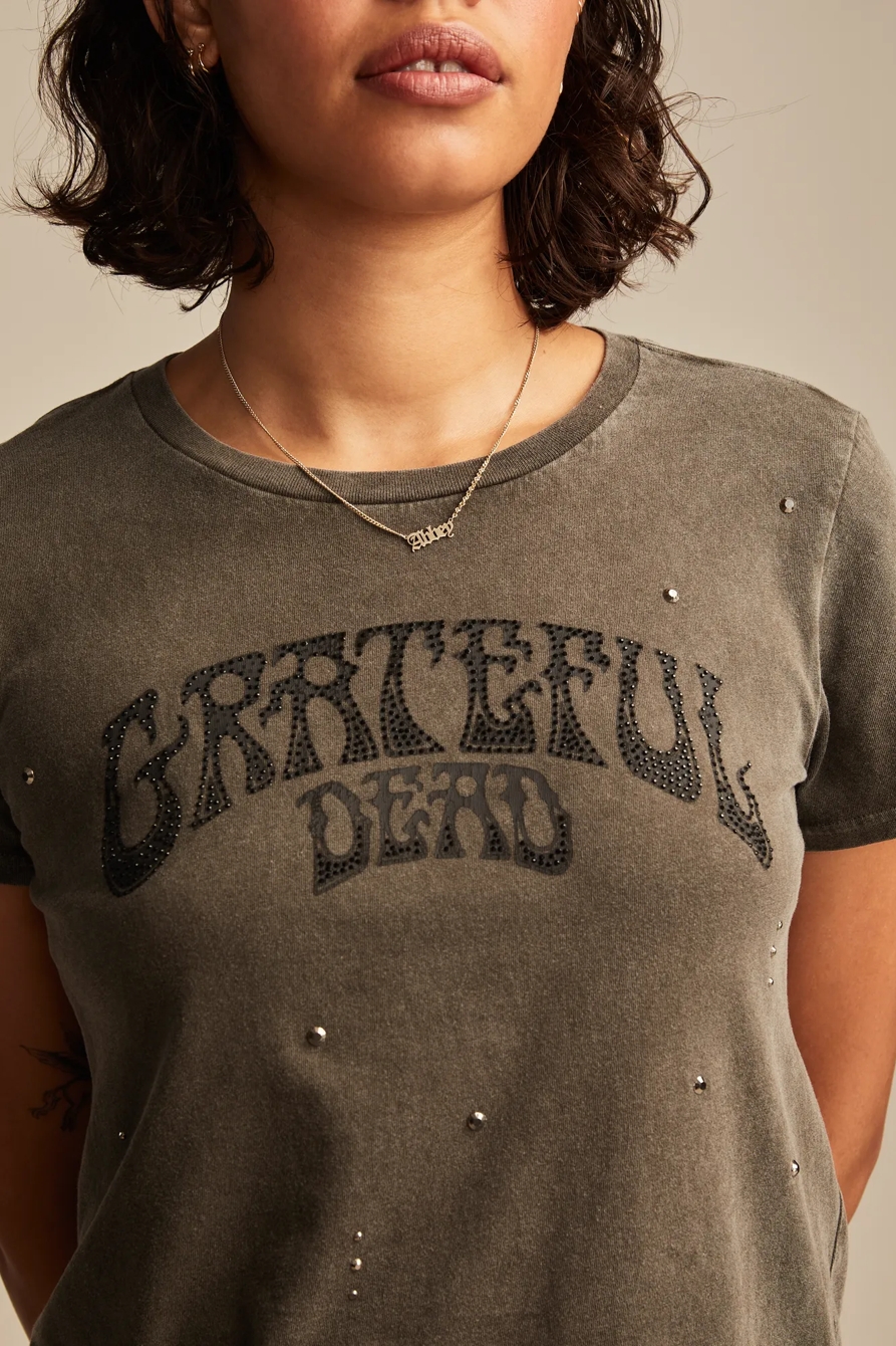 GRATEFUL DEAD EMBELLISHED LOGO CLASSIC CREW, image 2