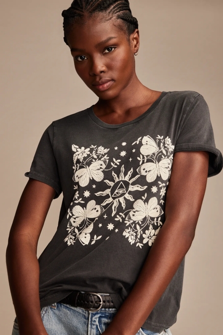 MIRROR BUTTERFLY SUN CLASSIC CREW, image 2