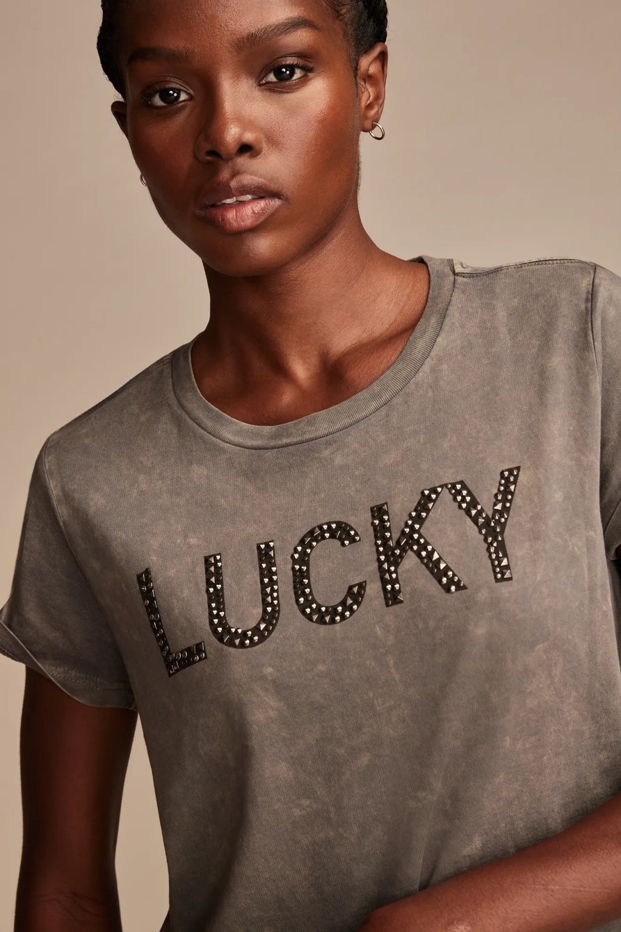 STUDDED LUCKY CLASSIC CREW