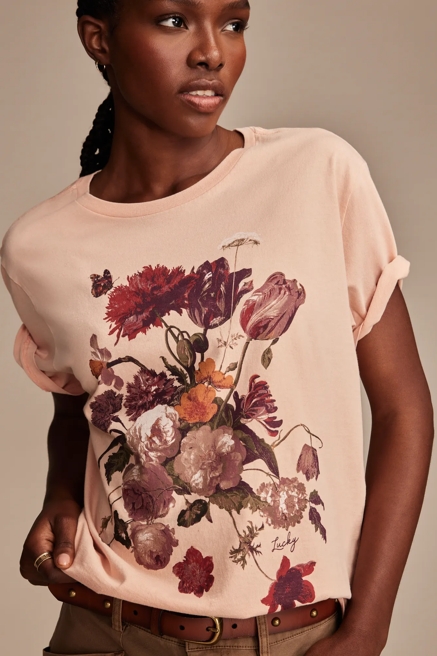 HERITAGE BOUQUET BOYFRIEND TEE, image 1