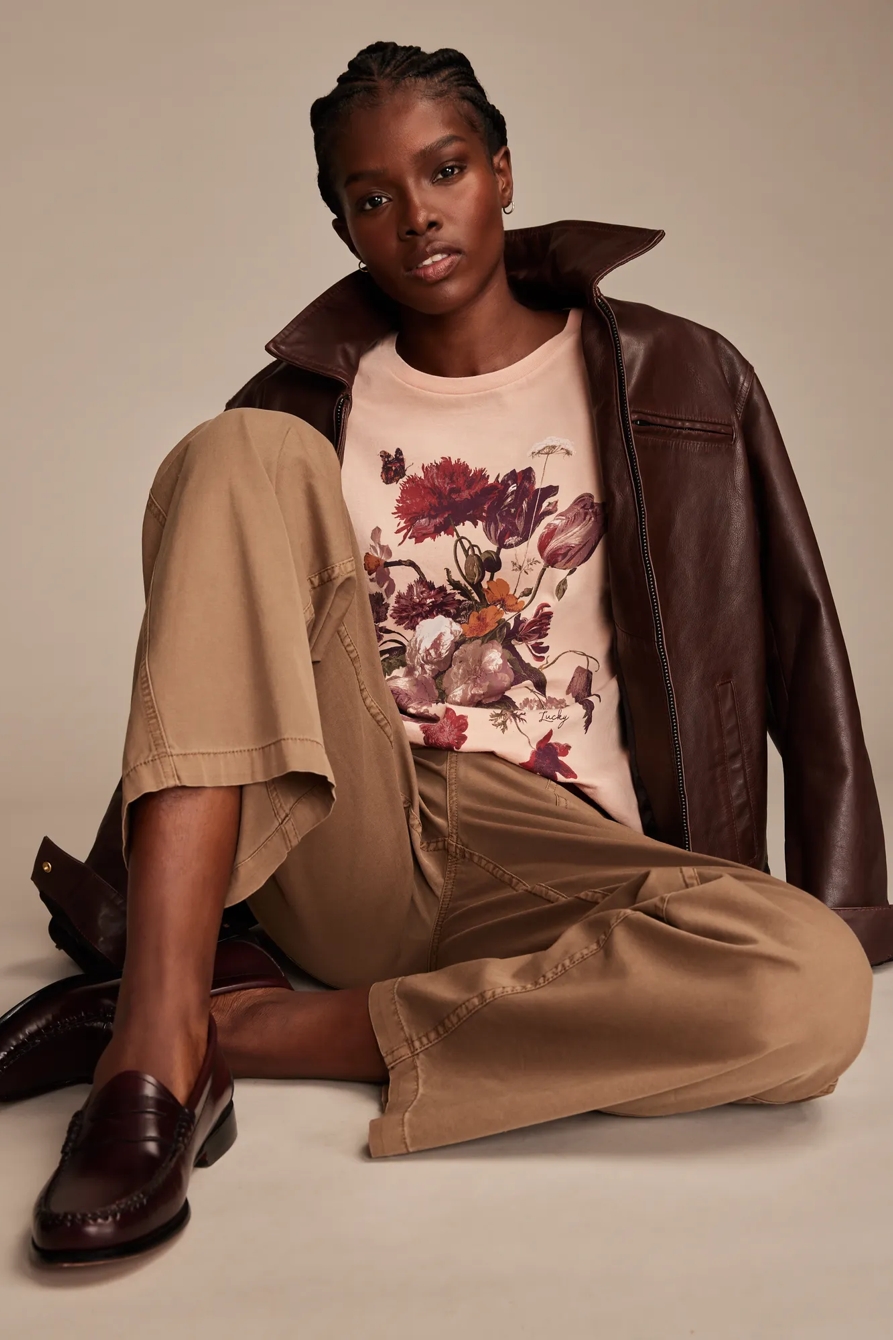 HERITAGE BOUQUET BOYFRIEND TEE, image 2