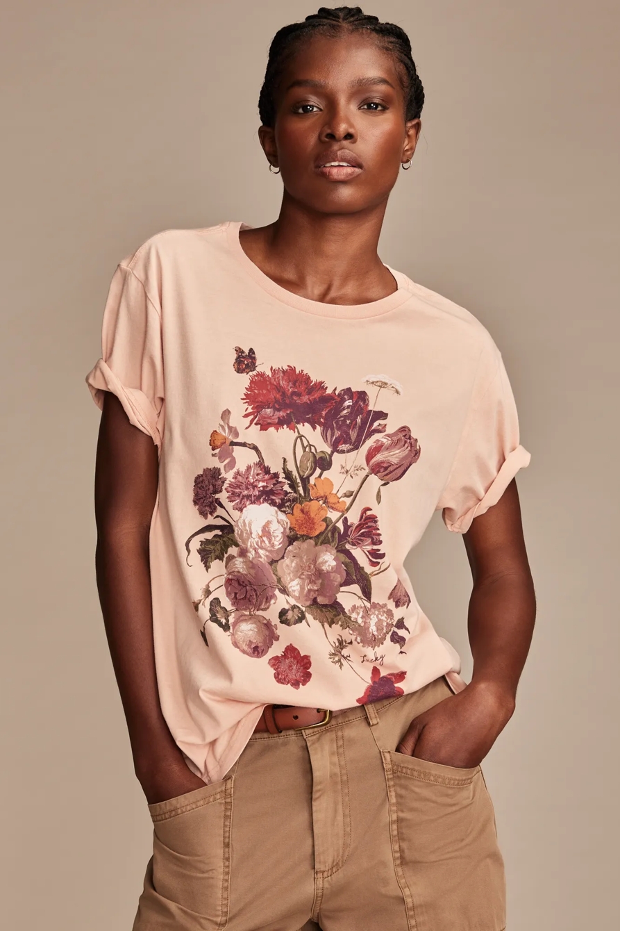 HERITAGE BOUQUET BOYFRIEND TEE, image 5