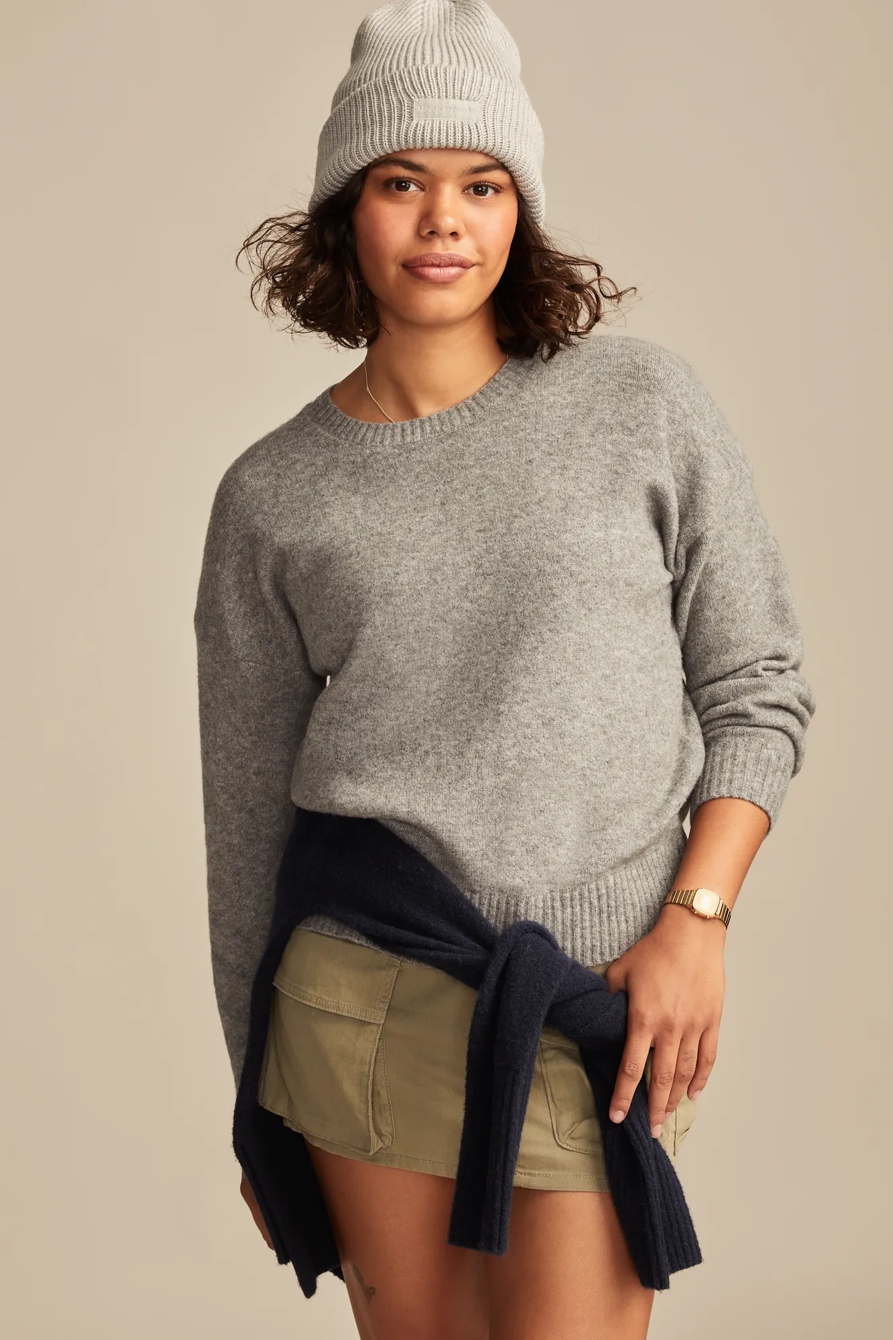CLOUDSOFT CREW NECK PULLOVER SWEATER, image 2