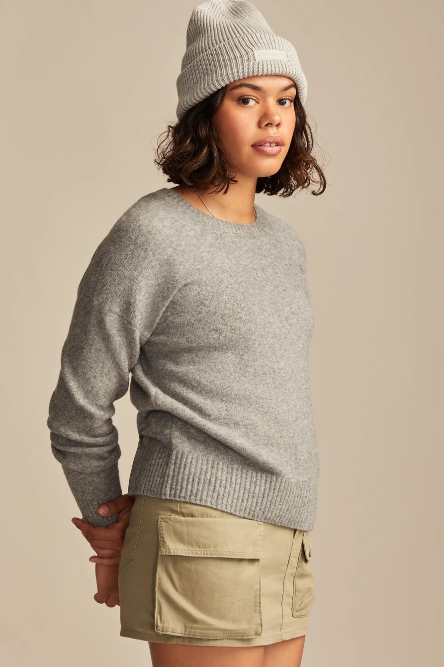 CLOUDSOFT CREW NECK PULLOVER SWEATER, image 4
