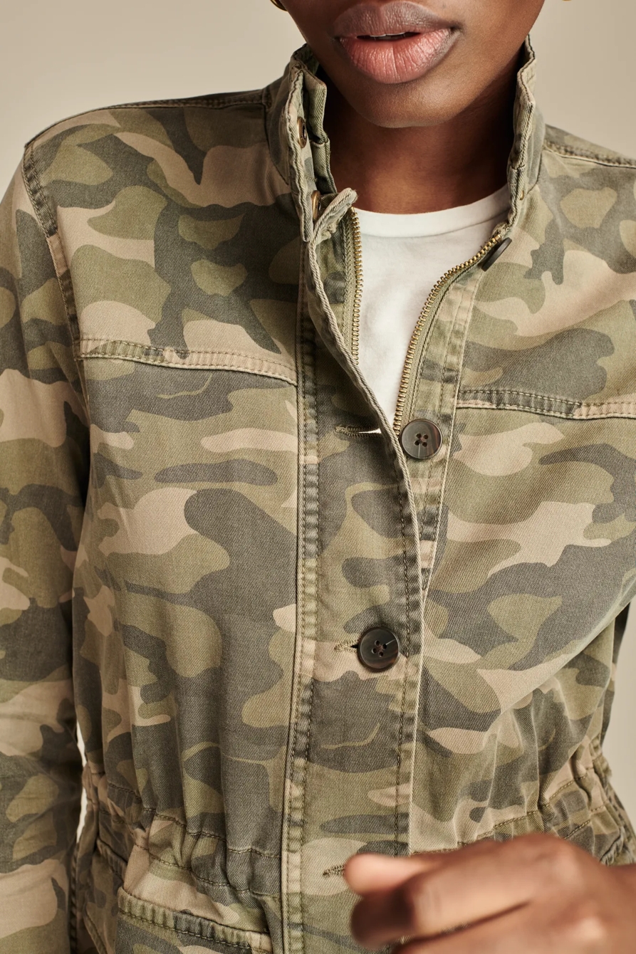 CAMO PRINTED UTILTIY JACKET, image 2