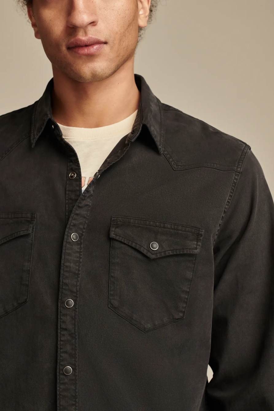 COLE HAUSER TWILL WESTERN SHIRT, image 2