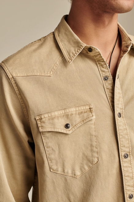 COLE HAUSER TWILL WESTERN SHIRT, image 2