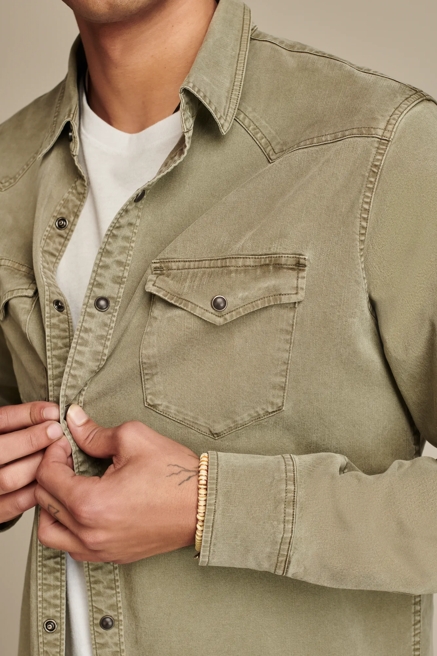 COLE HAUSER TWILL WESTERN SHIRT, image 2