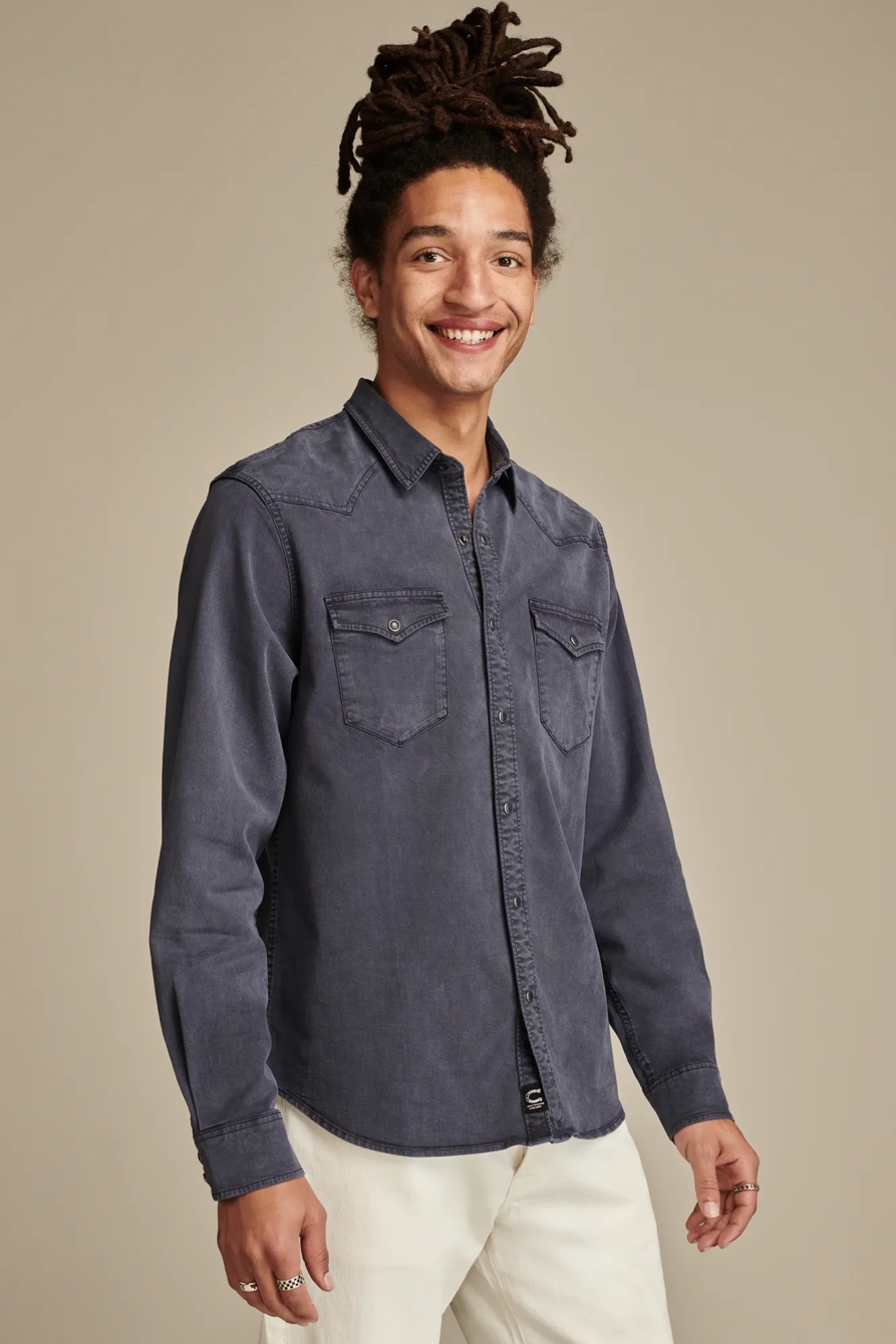 COLE HAUSER TWILL WESTERN SHIRT, image 3