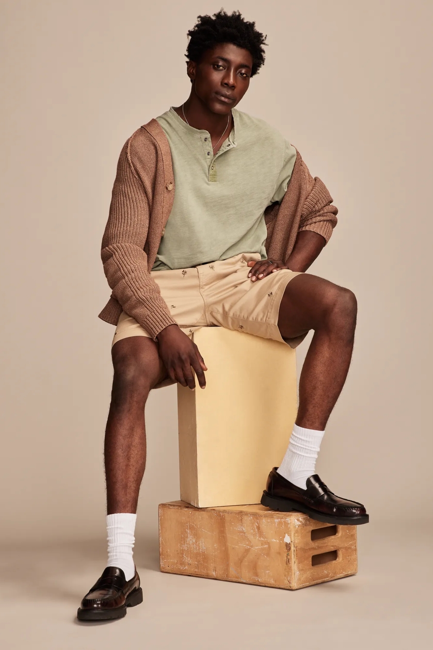 WEEKEND JERSEY SHORT SLEEVE HENLEY, image 3
