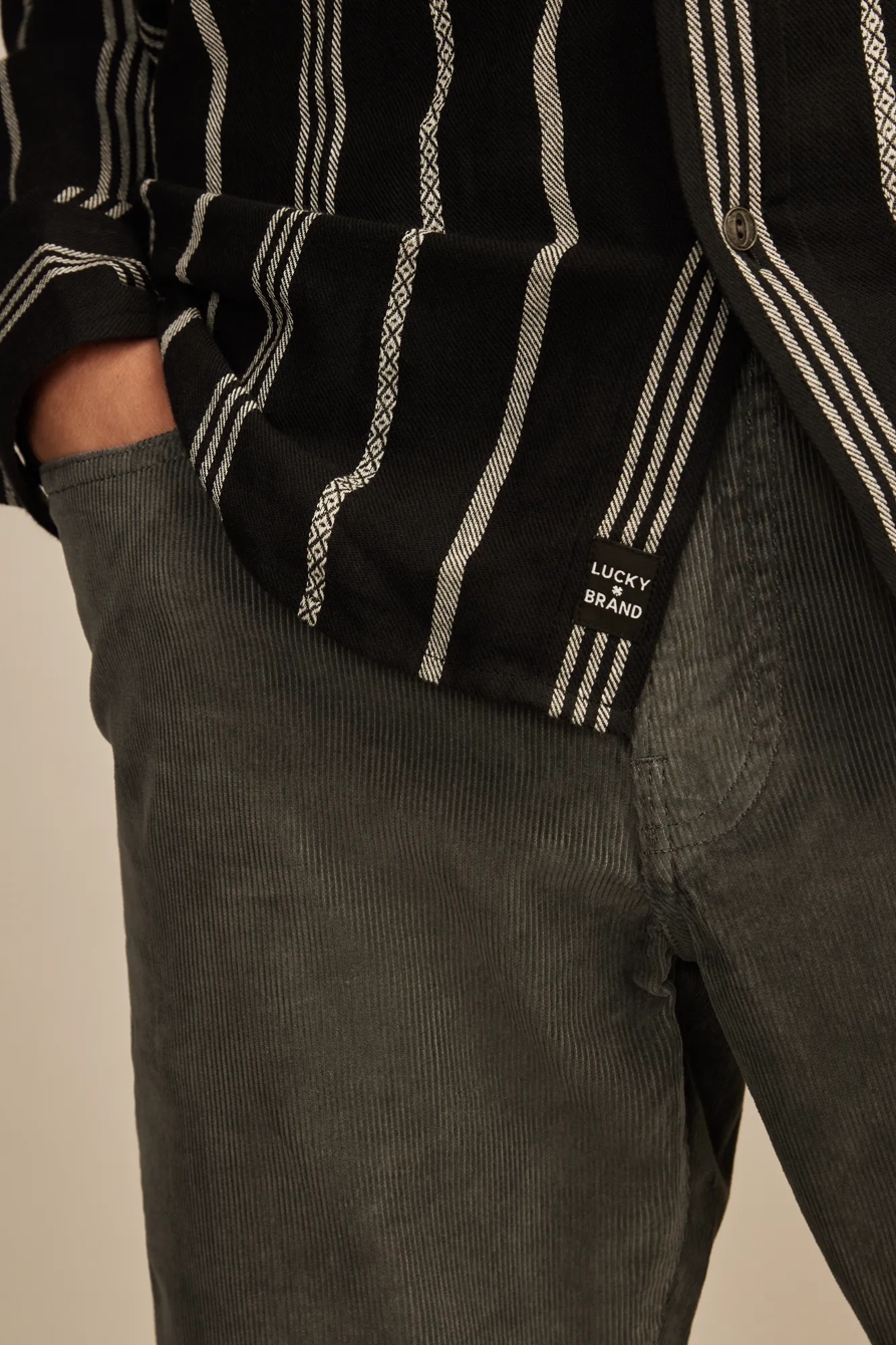STRIPE DOBBY MASON SHIRT, image 6