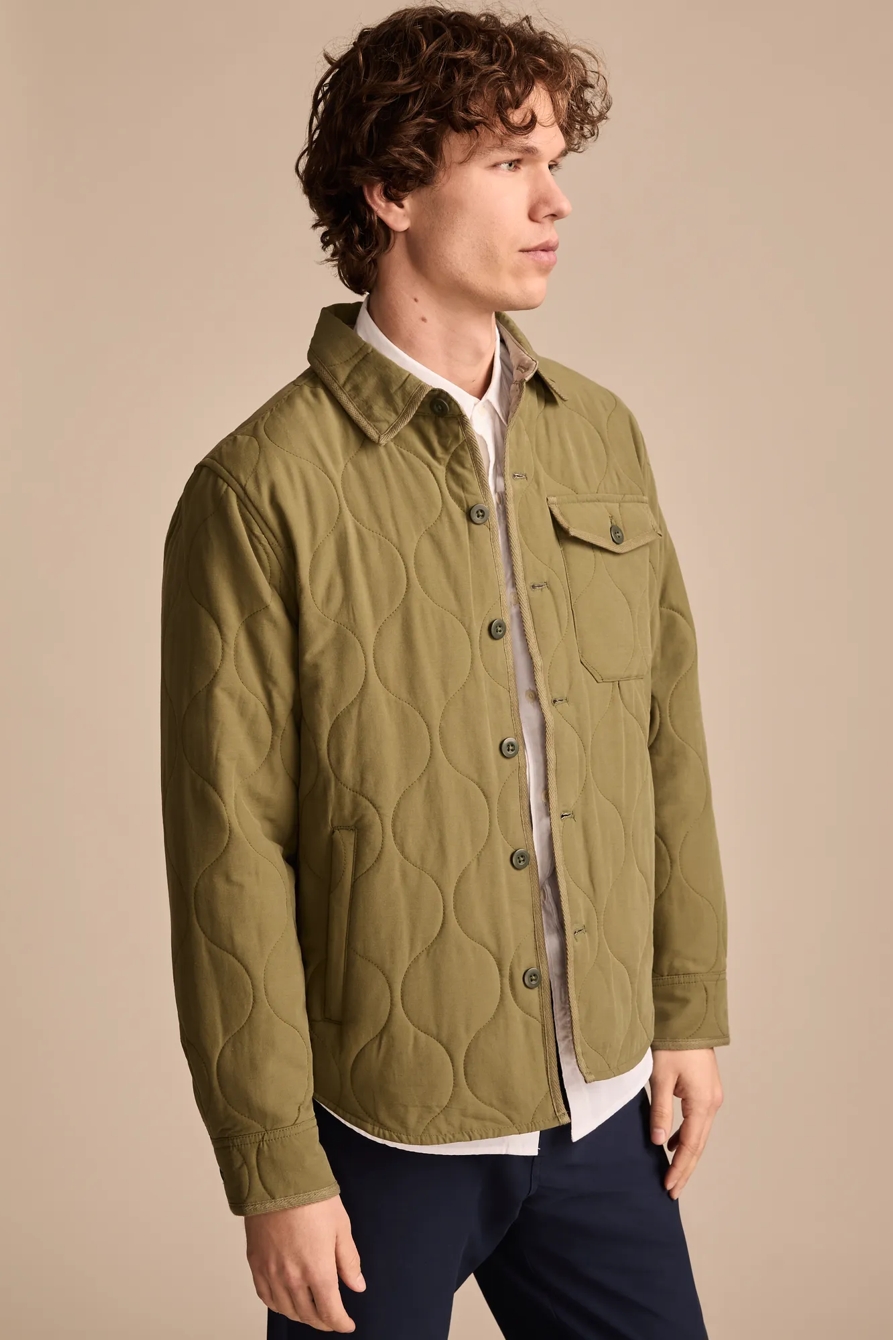 QUILTED SHIRT JACKET, image 3