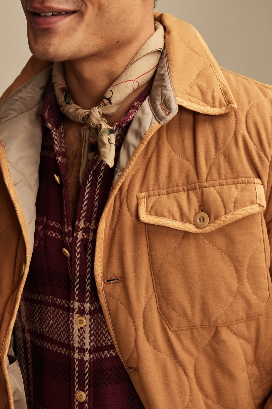 QUILTED SHIRT JACKET, image 2
