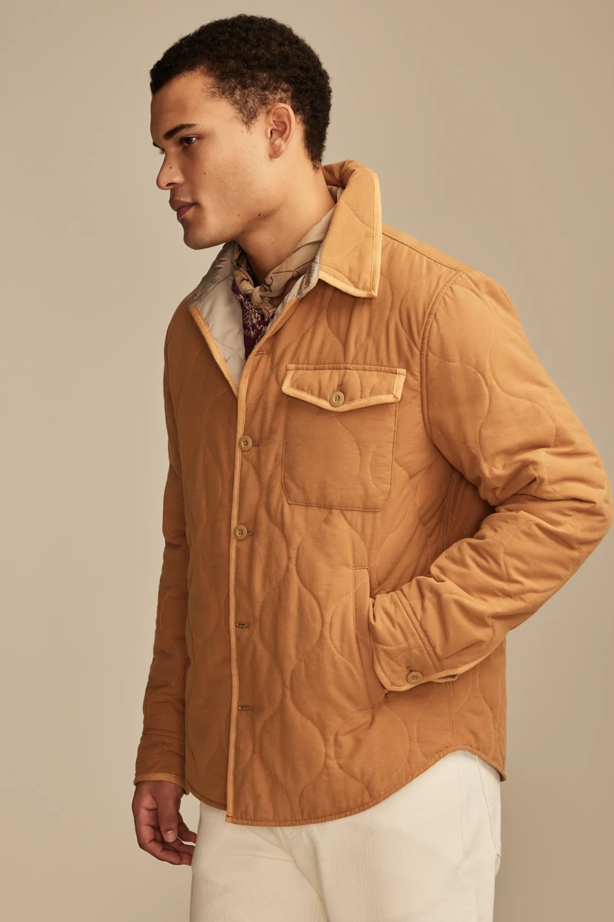 QUILTED SHIRT JACKET, image 4