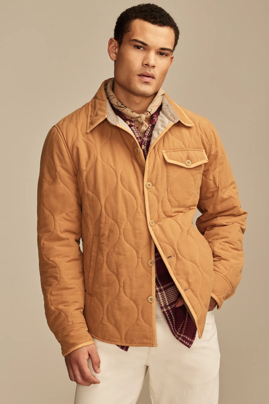 QUILTED SHIRT JACKET, image 5
