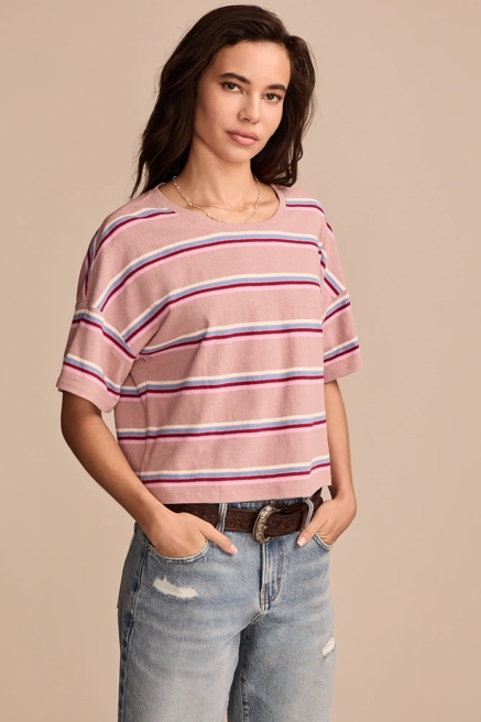 SHORT SLEEVE STRIPE TEE, image 4