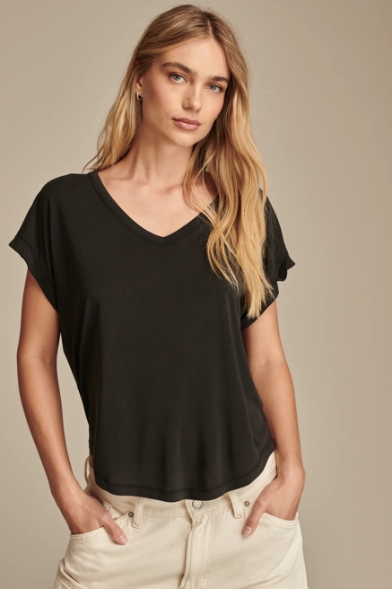 SANDWASH V-NECK TEE, image 2