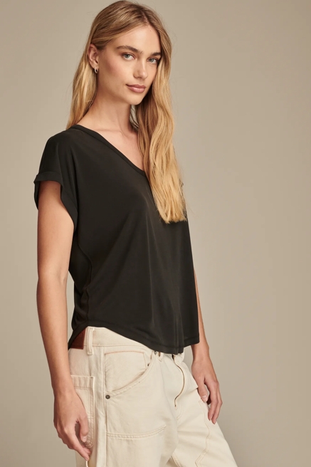 SANDWASH V-NECK TEE, image 3