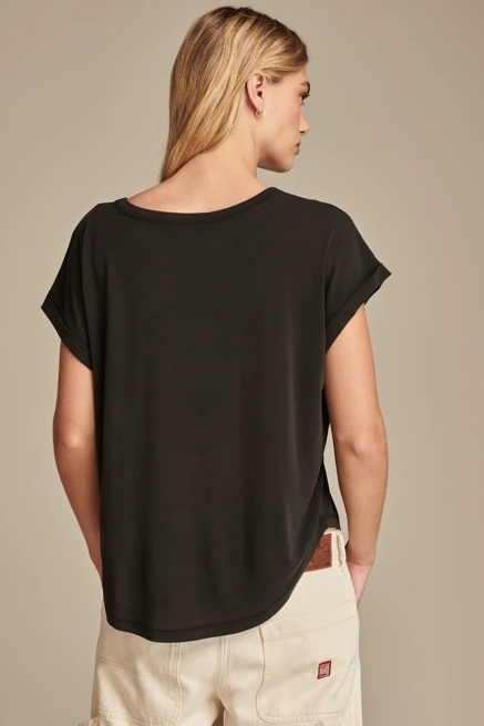 SANDWASH V-NECK TEE, image 4
