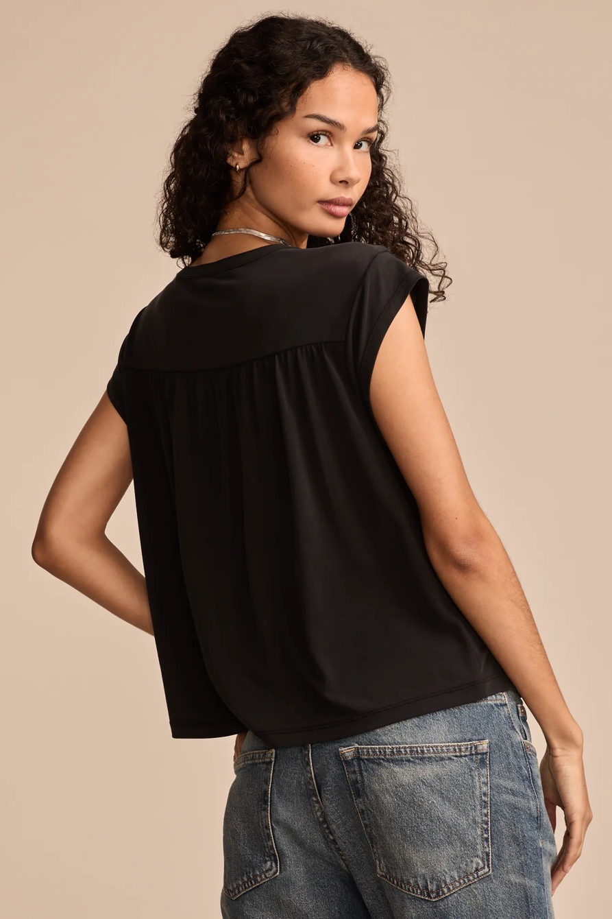 SMOCKED SANDWASH HENLEY, image 4
