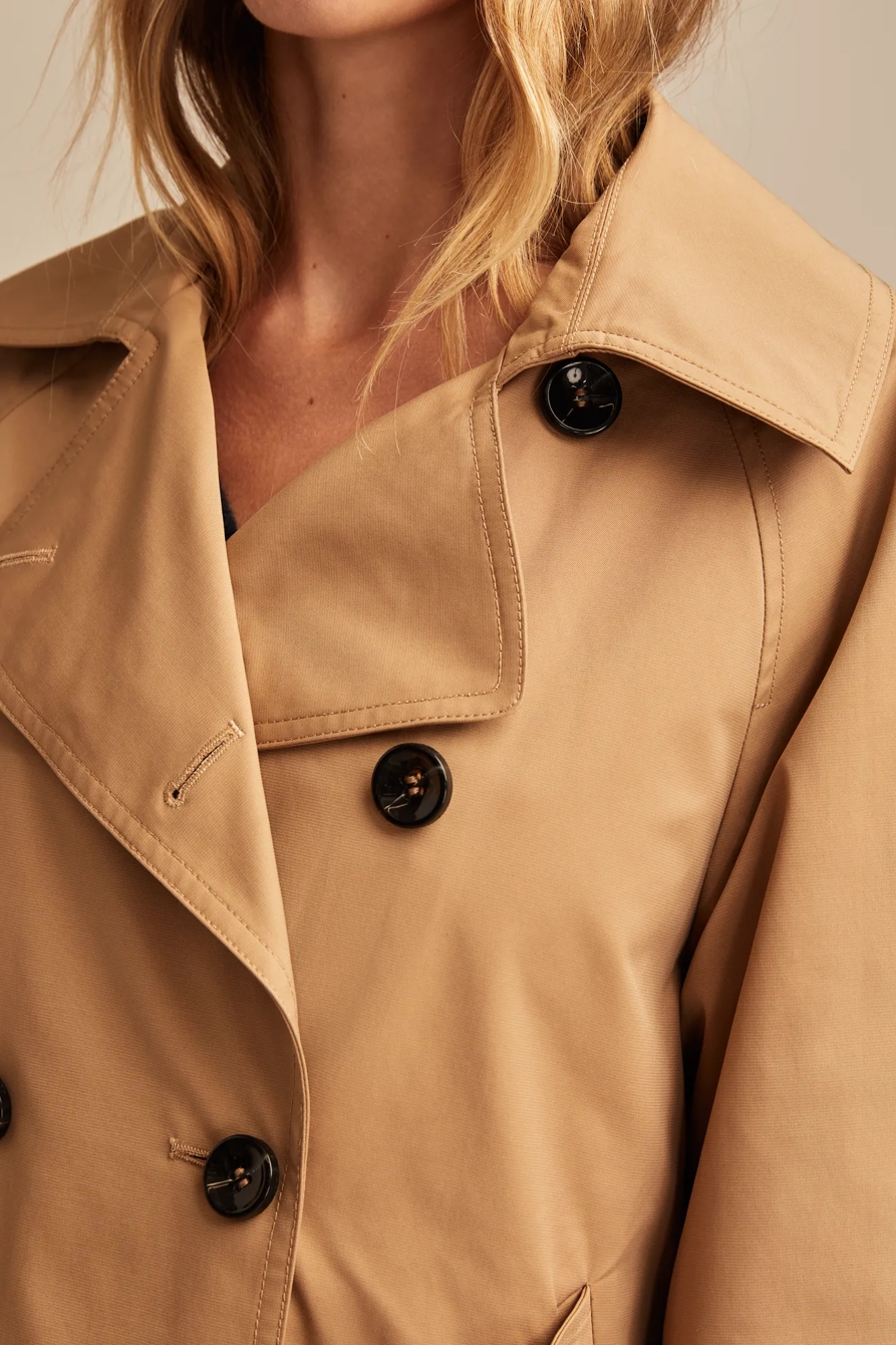 CROPPED TRENCH COAT, image 6
