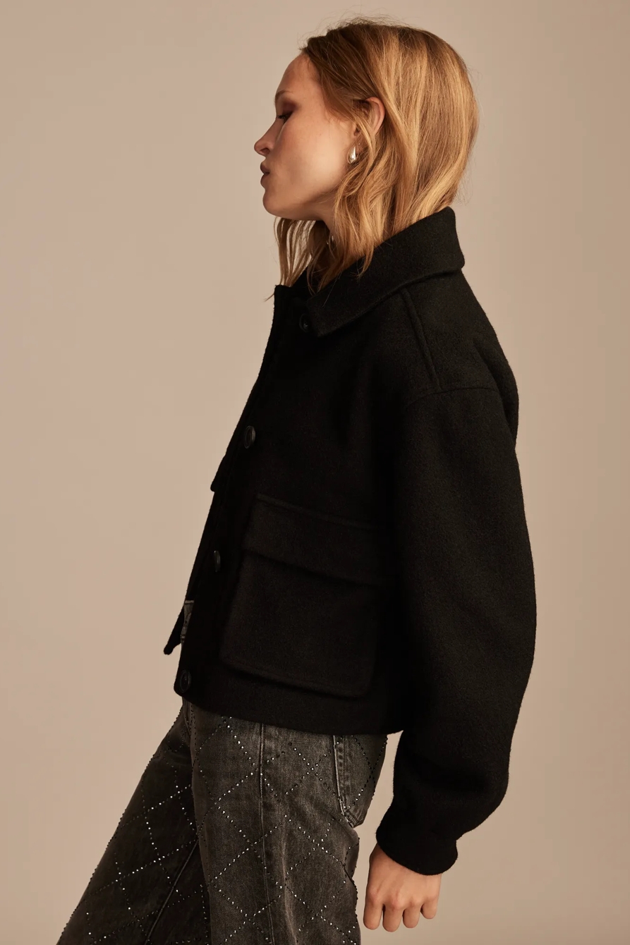 CROPPED BOUCLE JACKET, image 3