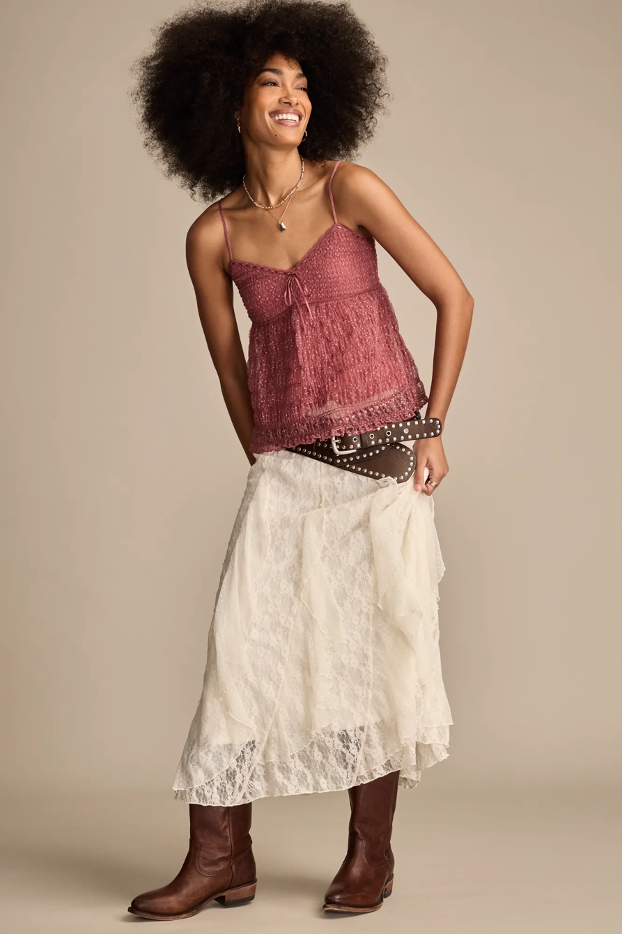SMOCKED SHEER TANK, image 5