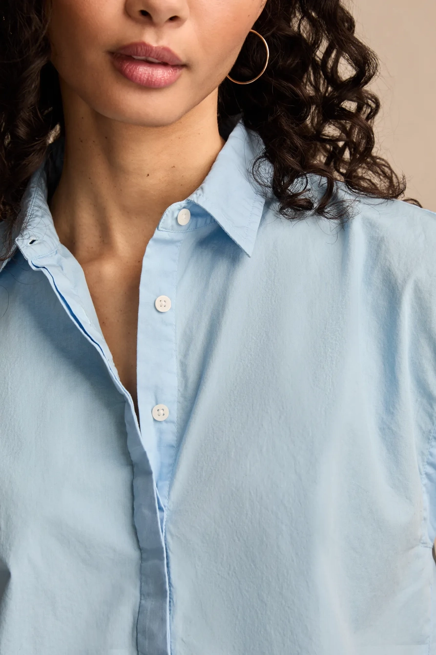 SLEEVELESS TUNIC BUTTON DOWN