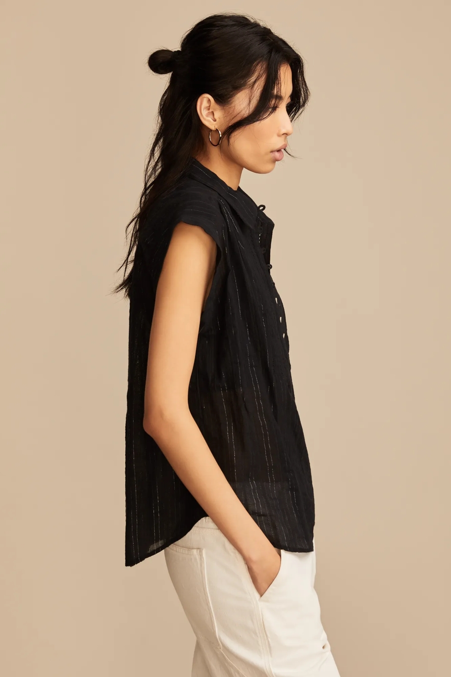 SOLID SHORT SLEEVE POPOVER, image 4