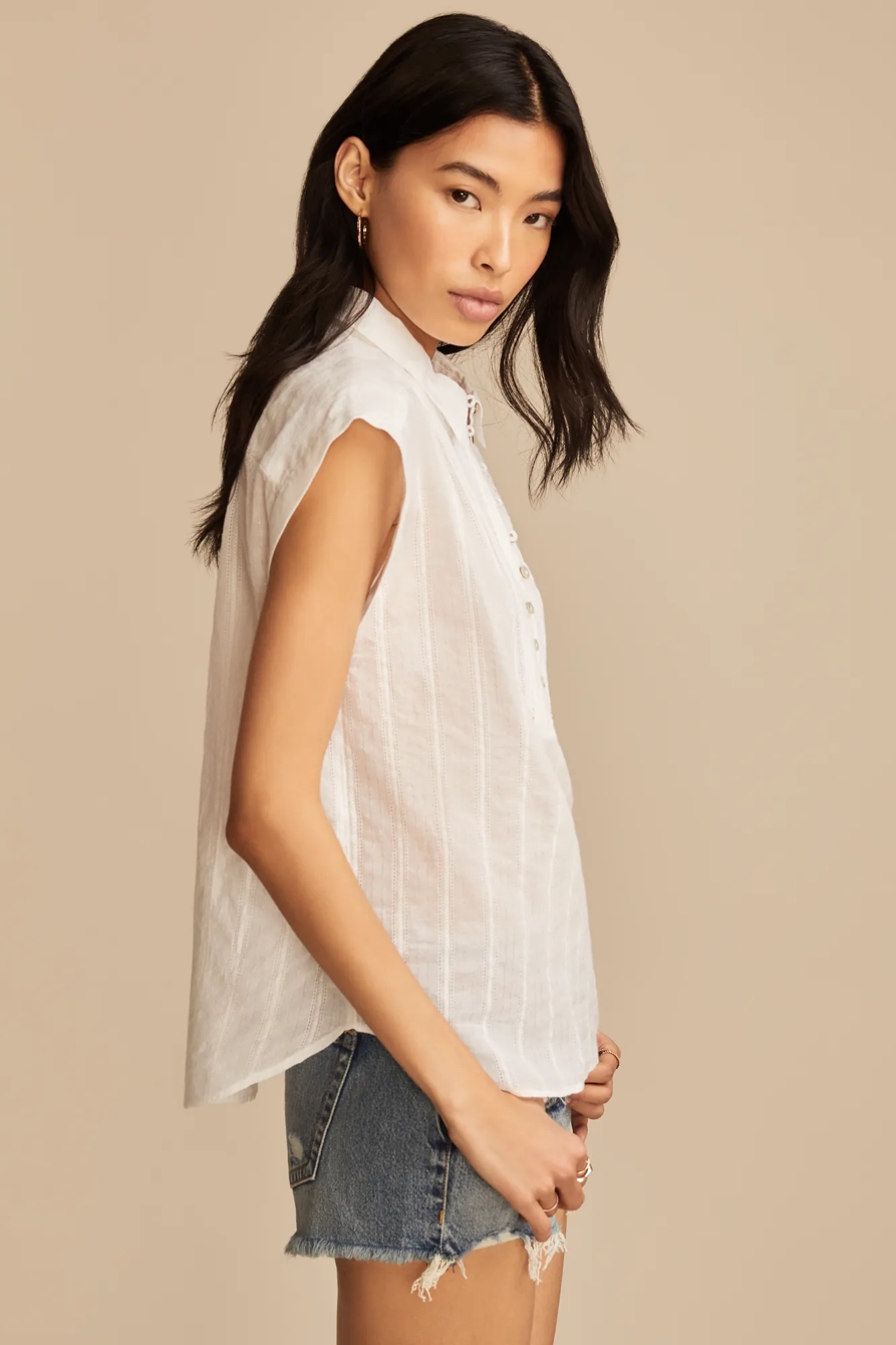 SOLID SHORT SLEEVE POPOVER, image 4