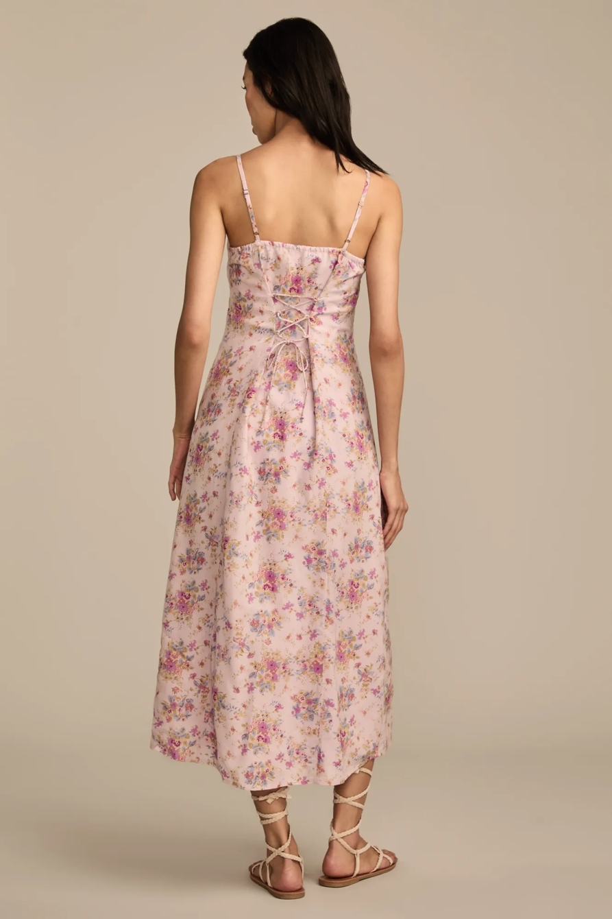 FLORAL LACE TRIMMED SLIP DRESS, image 5