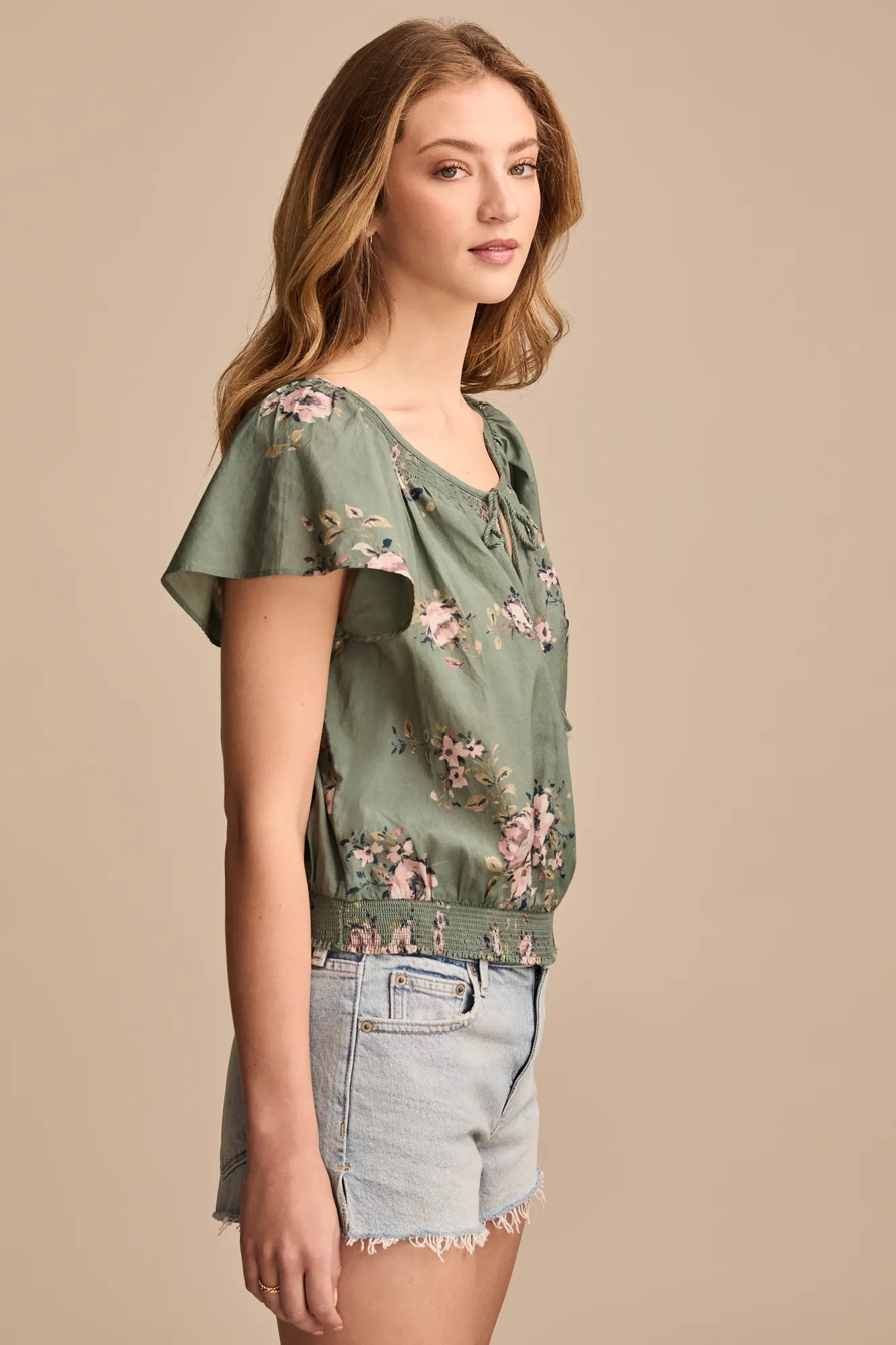FLUTTER SLEEVE TOP, image 4