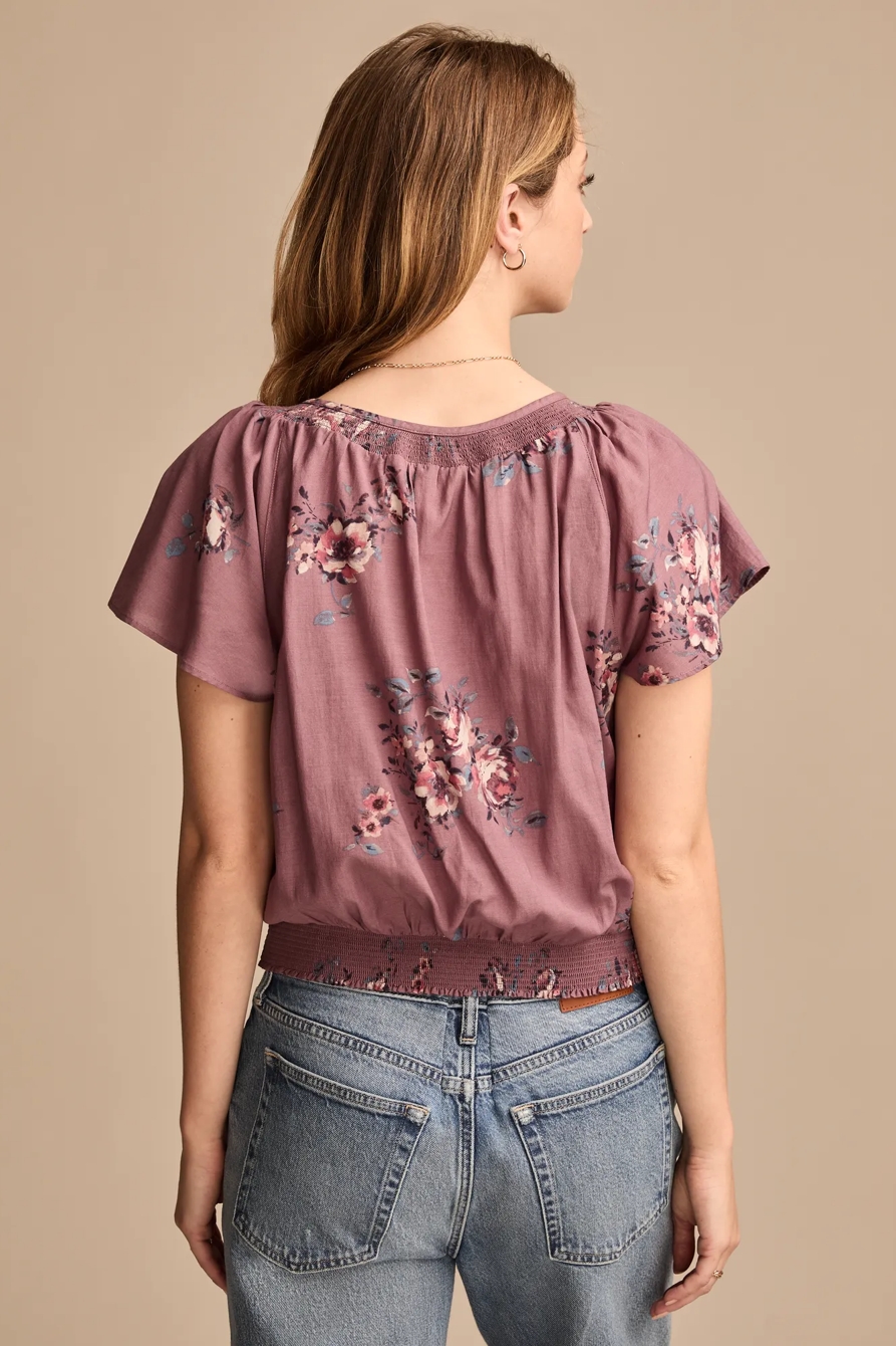 FLUTTER SLEEVE TOP, image 4