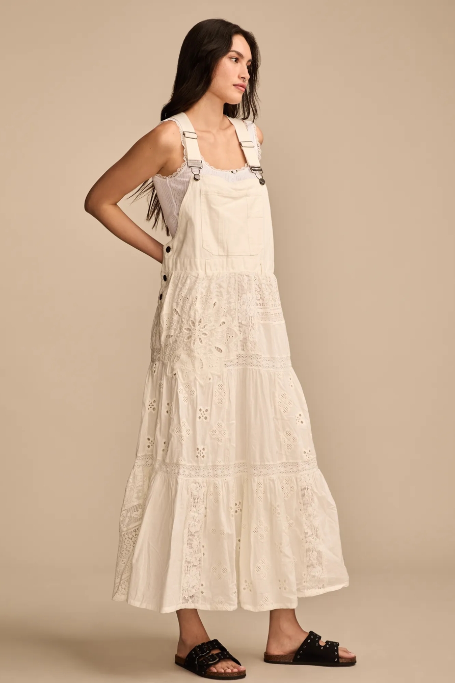 CUTWORK OVERALL MAXI DRESS, image 4