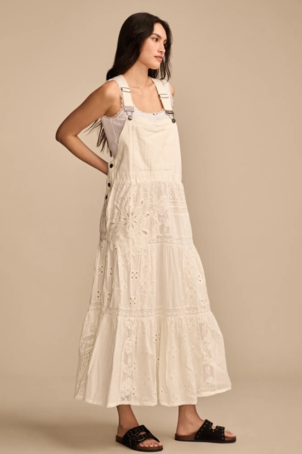 CUTWORK OVERALL MAXI DRESS, image 4