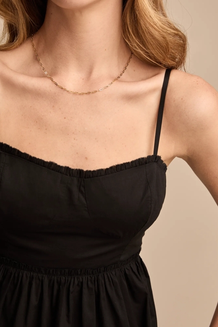 SOLID RUCHED CORSET CAMI, image 3